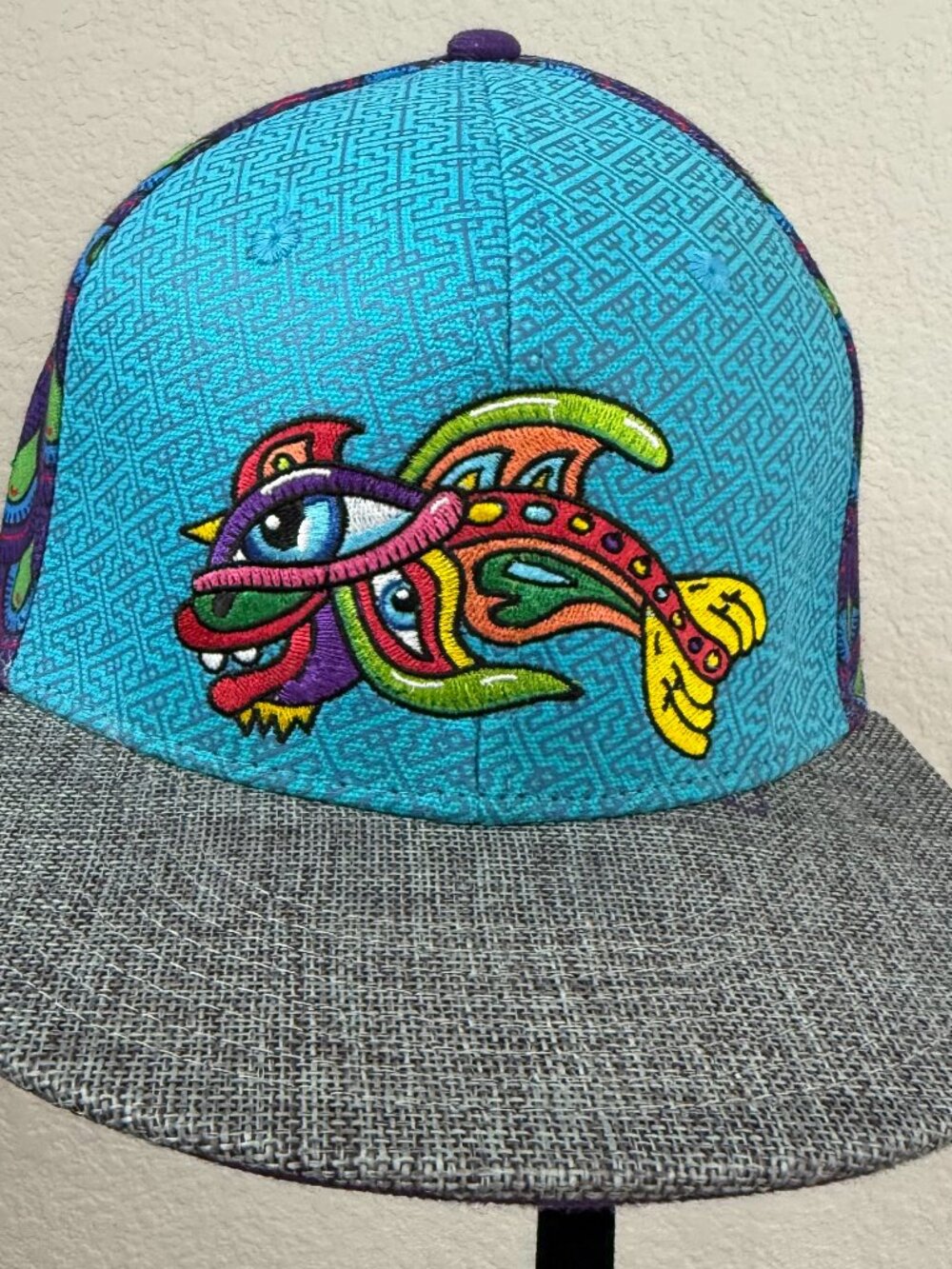 Mens Grassroots California Chris Dyer Fitted Hat Size 7 3/8